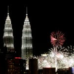 Kuala Lumpur New Year Fireworks
